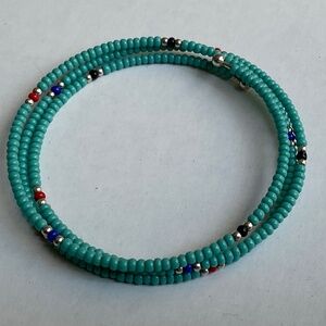Beaded Coil Bracelet